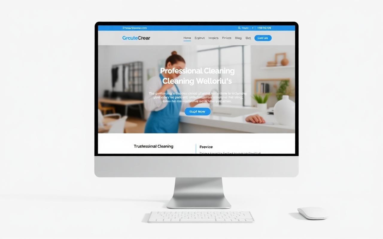 Cleaning Company Website